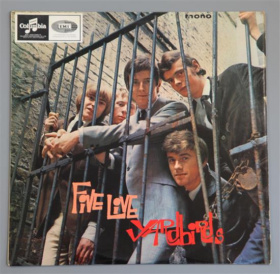 Yard Birds: Five Live Yardbirds, 335X 1677, EX - EX